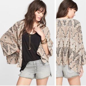 Free People Butterfly Kimono Cardigan